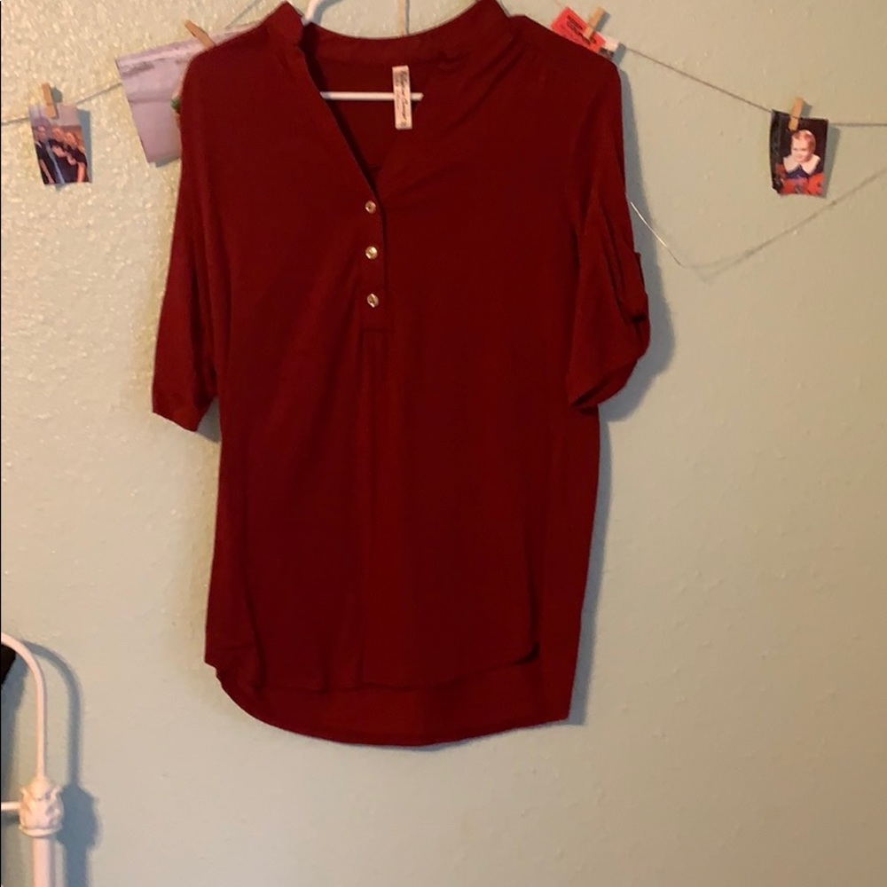 Red shirt